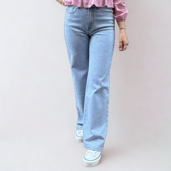 pantalón brillo primavera verano tendencia 2025